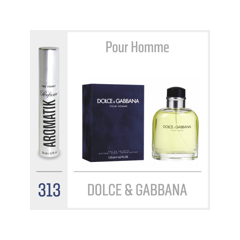 313 - DOLCE & GABBANA / Pour Homme