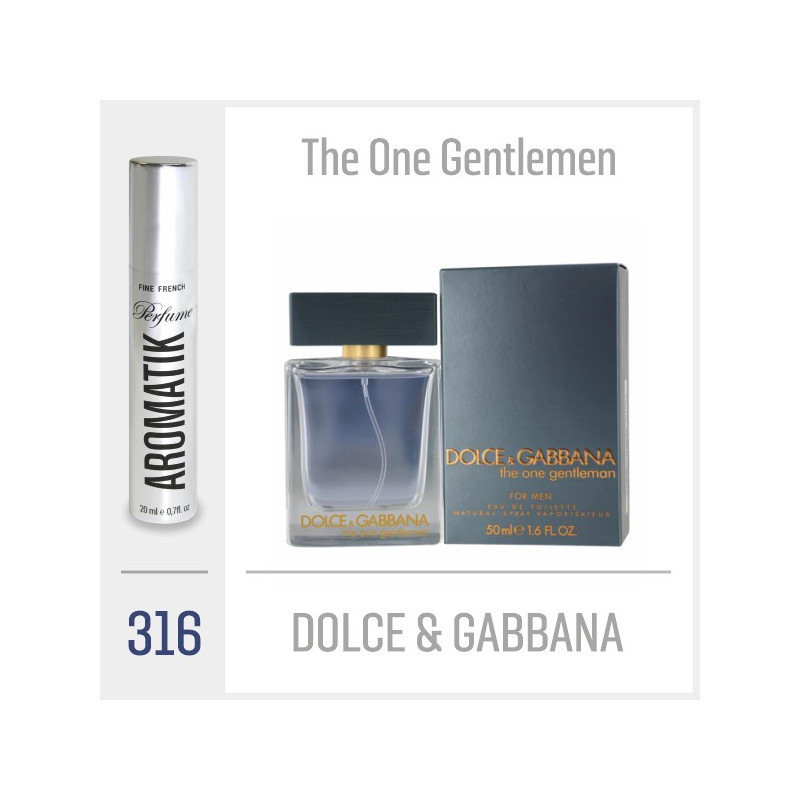 316 - DOLCE & GABBANA / The One Gentlemen