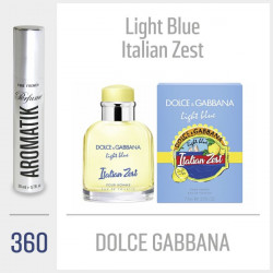 360 - DOLCE GABBANA / Light Blue Italian Zest