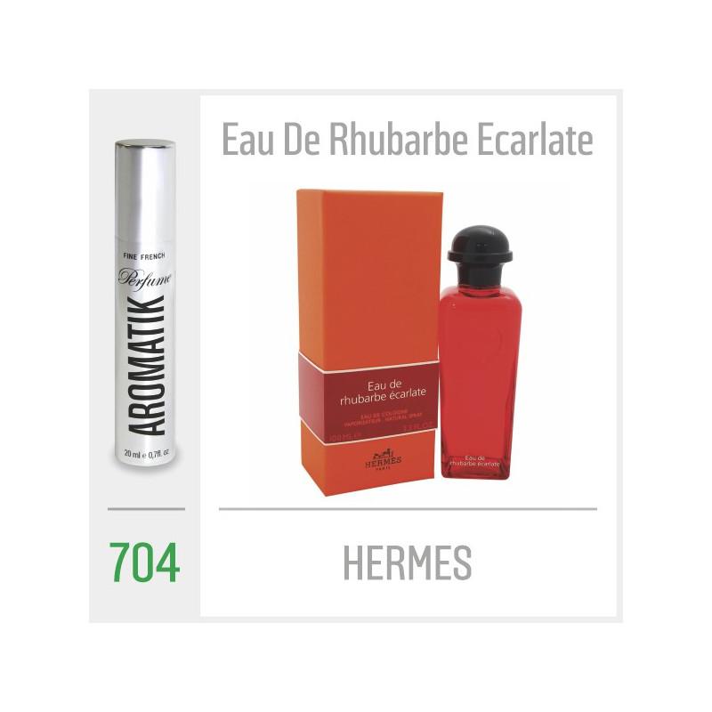 704 - HERMES / Eau De Rhubarbe Ecarlate