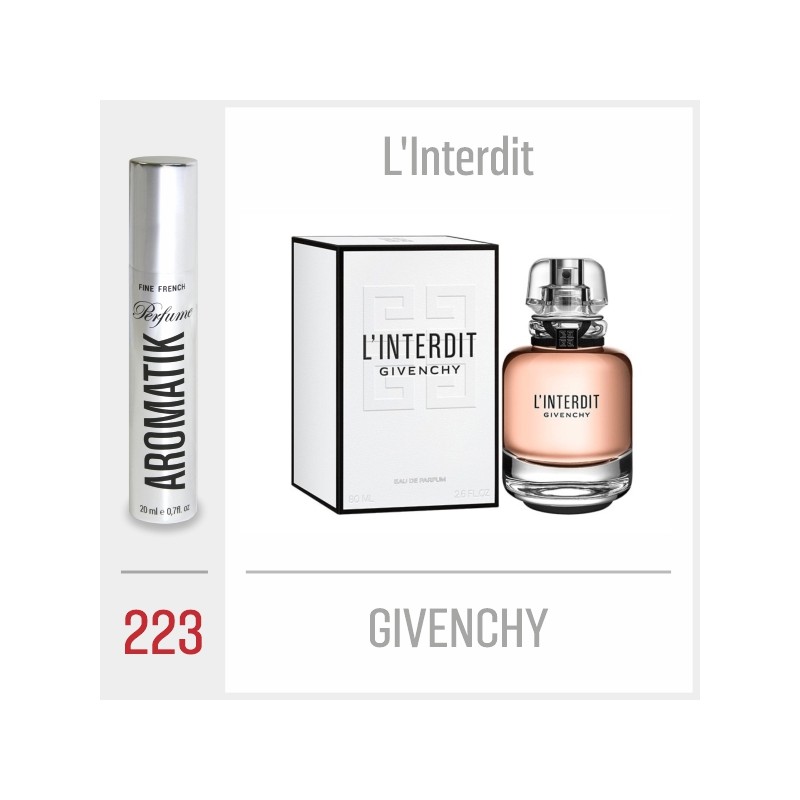 223 - GIVENCHY - L'Interdit