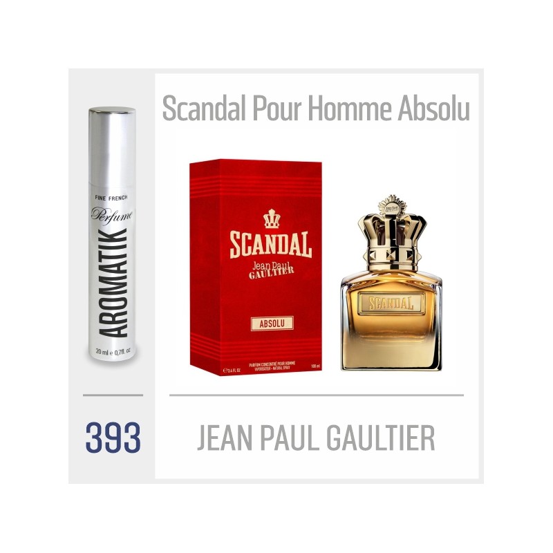 393 - JEAN PAUL GAULTIER - Scandal Pour Homme Absolu