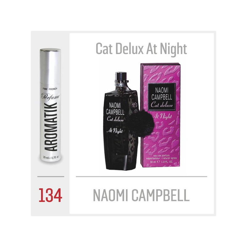 134 - NAOMI CAMPBELL / Cat Delux At Night