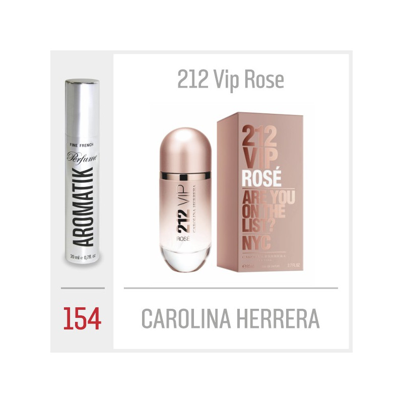154 - CAROLINA HERRERA / 212 Vip Rose