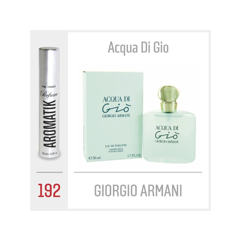 192 - GIORGIO ARMANI - Acqua Di Gio